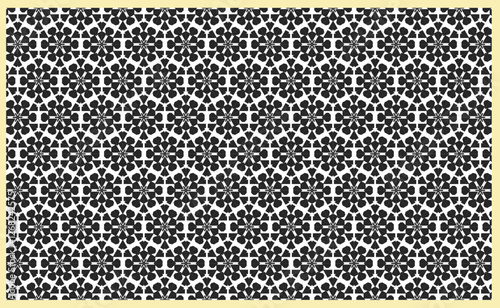 Abstract hand drawn geometric simple minimalistic seamless pattern	