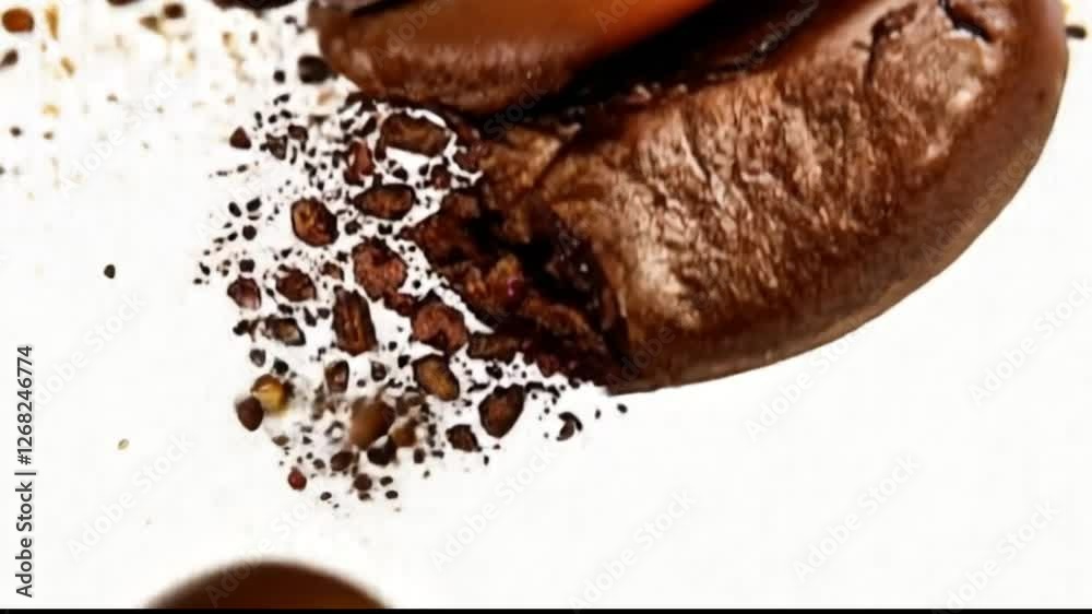 coffee beans and chocolate coffee beans and chocolate