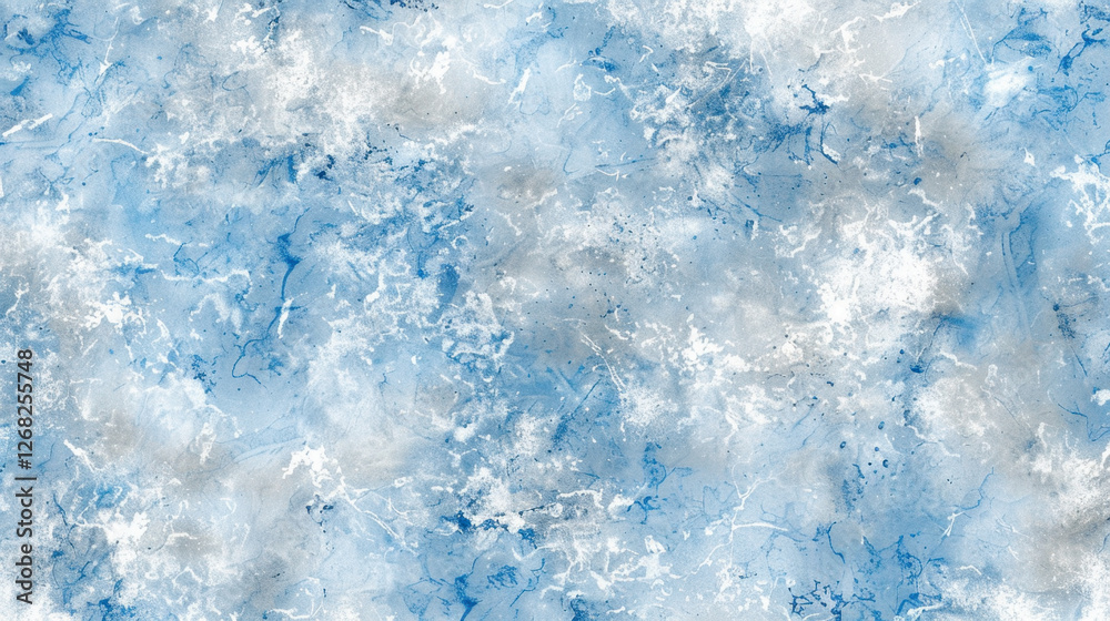 Fototapeta premium beautiful abstract texture featuring shades of blue and white, creating serene and calming atmosphere. Ideal for backgrounds and design projects