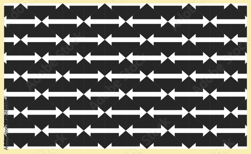 Abstract hand drawn geometric simple minimalistic seamless pattern	