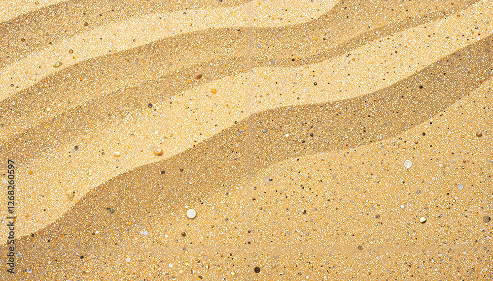 Obraz premium Golden sands under microscopic view, detailed visual analysis