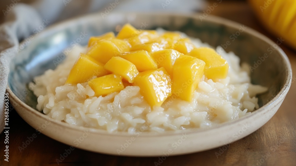 Delicious Mango Sticky Rice: A Sweet Thai Treat Delicious Mango Sticky Rice: A Sweet Thai Treat