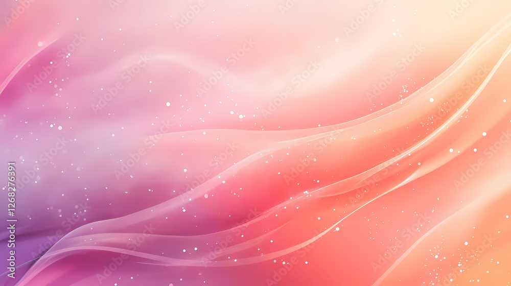Elegant fiery waves abstract background. Silken Mist Spirits. Illustration Elegant fiery waves abstract background. Silken Mist Spirits. Illustration