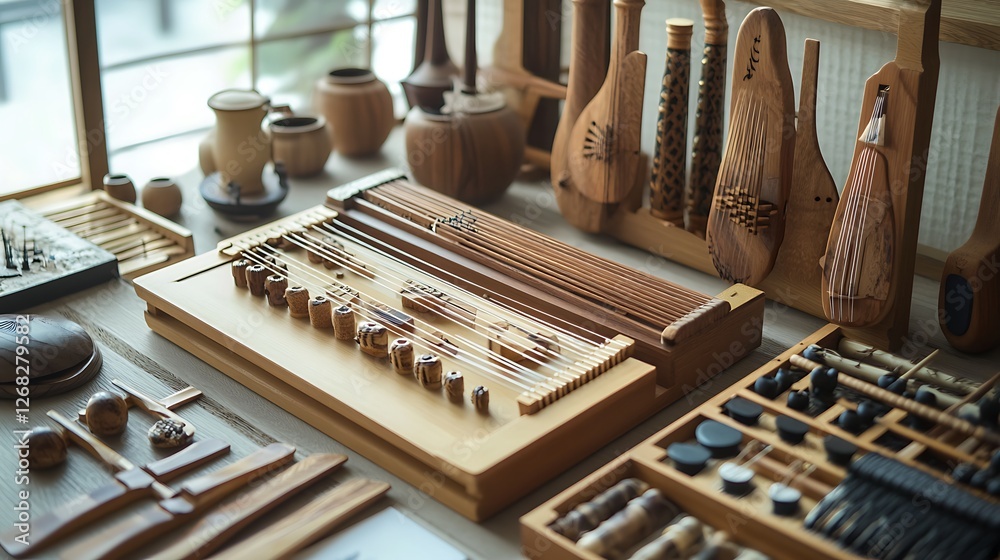 Artisan's Workshop: A Collection of Exquisite Wooden Musical Instruments Artisan's Workshop: A Collection of Exquisite Wooden Musical Instruments