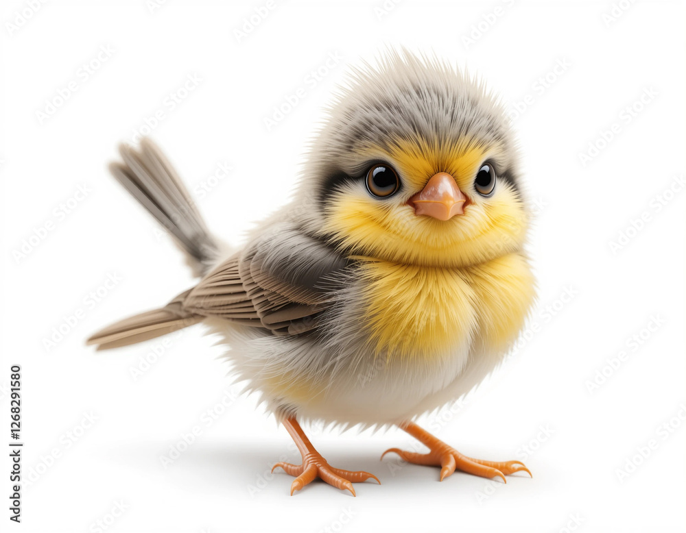 Obraz premium Golden Charm: European Goldfinch Collection