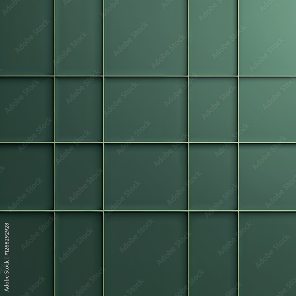 minimalist and modern style with a grid layout. It consists of a series of evenly spaced, dark green squares arranged in a three-by-three pattern minimalist and modern style with a grid layout. It consists of a series of evenly spaced, dark green squares arranged in a three-by-three pattern