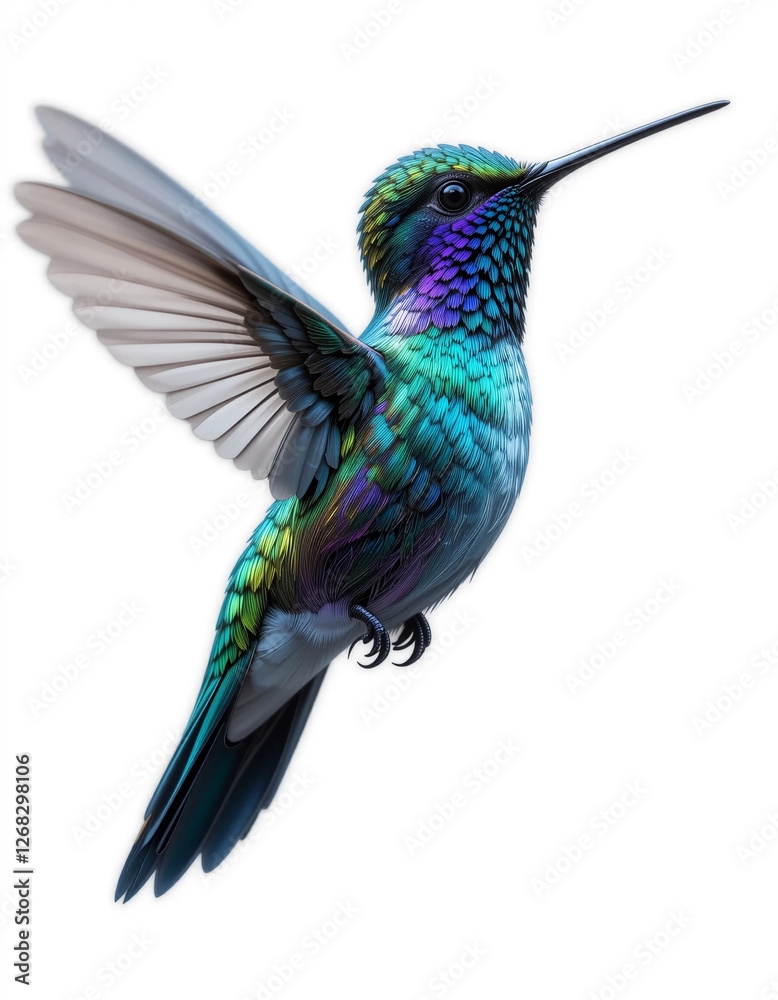 Obraz premium Tiny Wonder: Hummingbird Collection