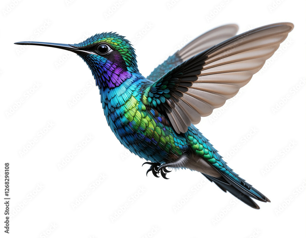 Obraz premium Tiny Wonder: Hummingbird Collection