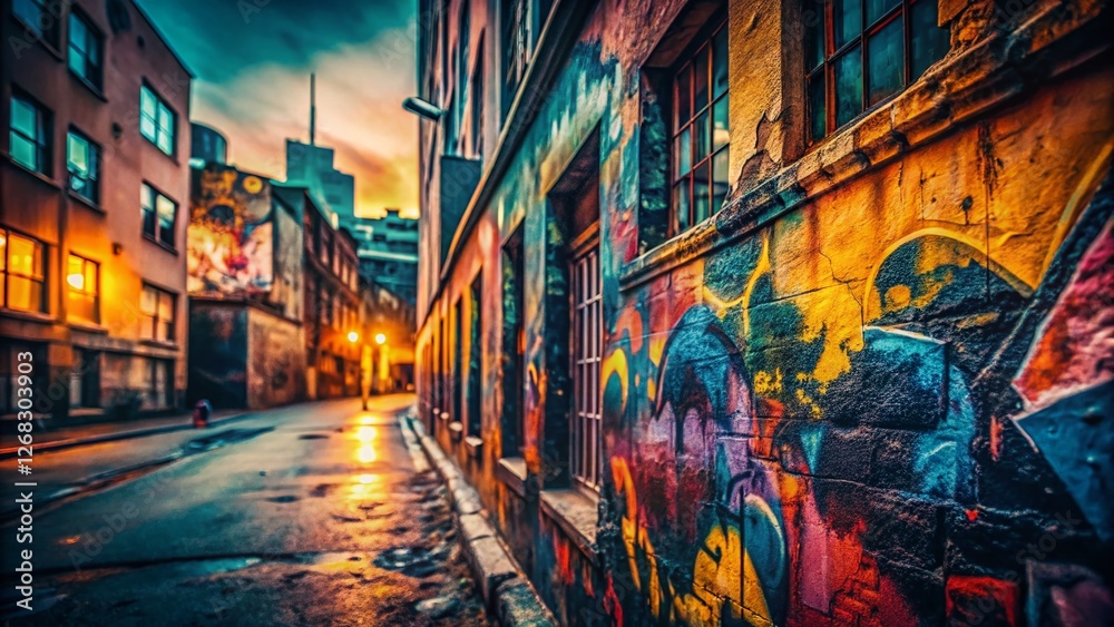 Fototapeta premium Trendy Urban Texture Background: Abstract Contour Line Art & Grunge Concrete