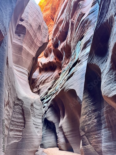 slot canyon  photo