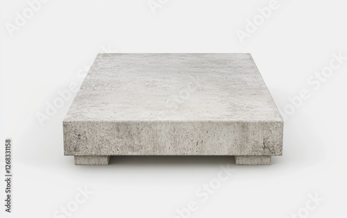Modern Concrete Platform with Minimalist Design
