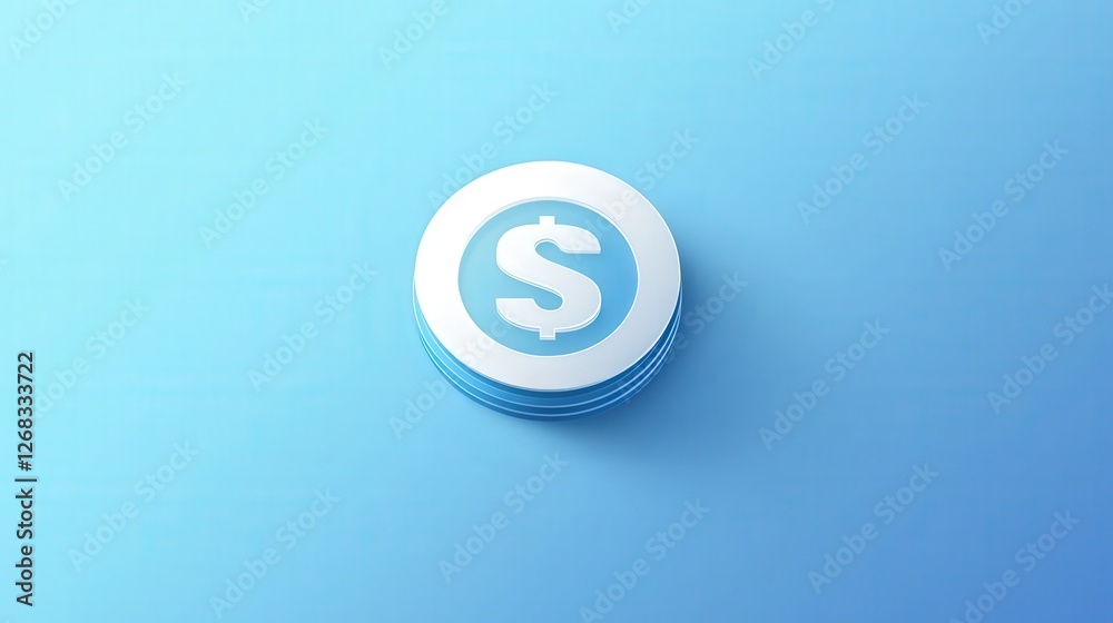 simple yet elegant transparent money icon, floating in the center with subtle shadows, signifying financial planning and security. simple yet elegant transparent money icon, floating in the center with subtle shadows, signifying financial planning and security.