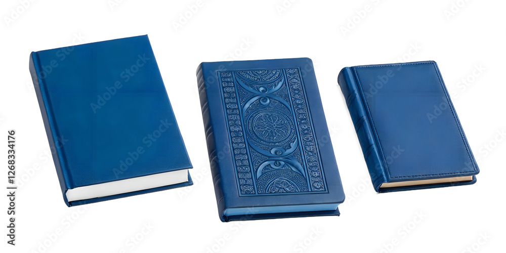 Blue Hard Cover Book on White for Timeless Literature and Home Decor Ideas, PNG Transparent Blue Hard Cover Book on White for Timeless Literature and Home Decor Ideas, PNG Transparent