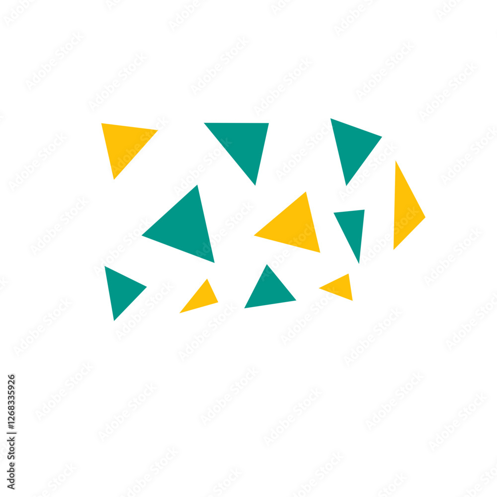 colorful triangle pattern background colorful triangle pattern background