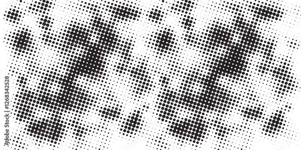 halfton pattern dot background texture overlay grunge distress linear vector.