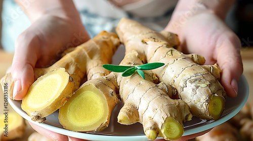 Fresh Ginger Root photo