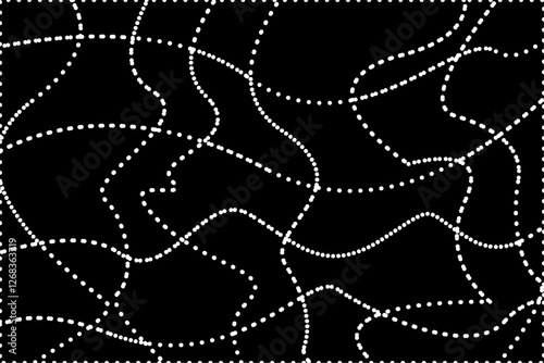 spider web with dew drops