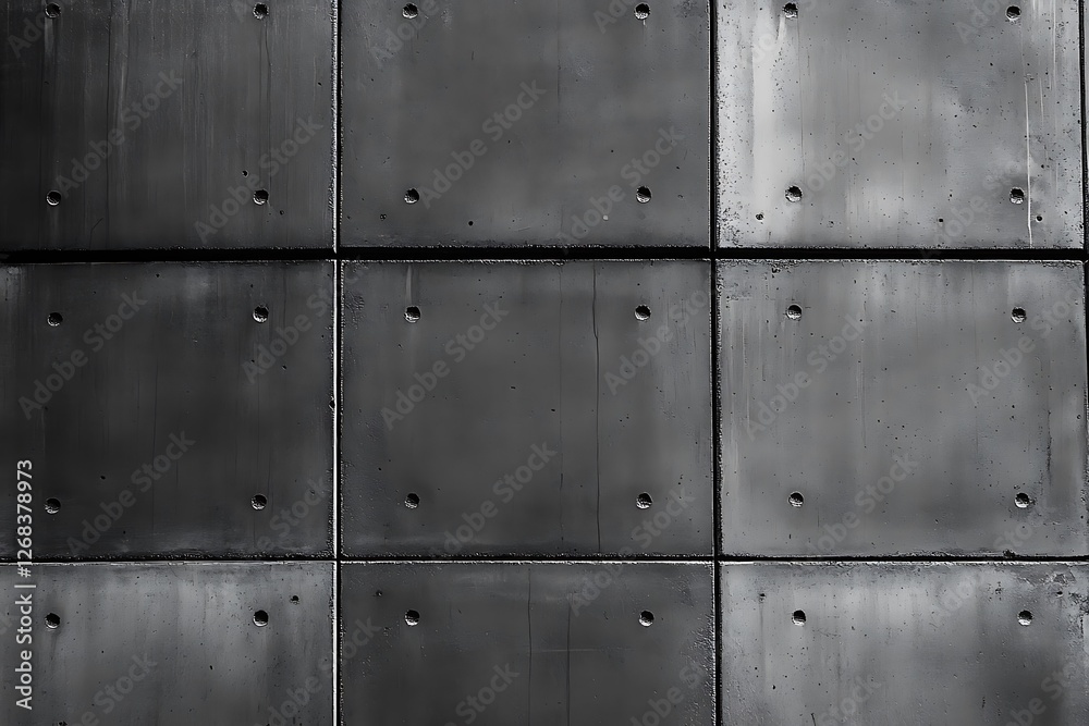 Fototapeta premium Abstract black and white geometric background