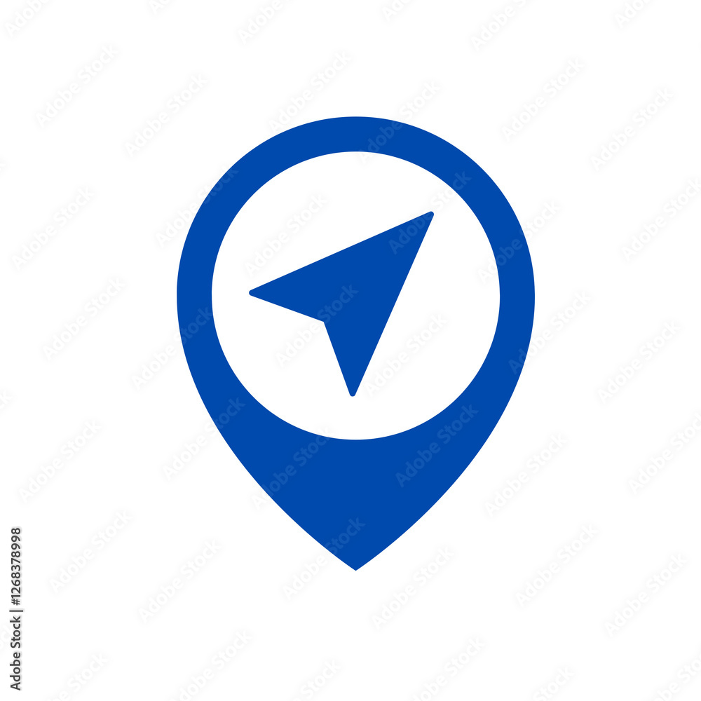 Location icon or location pin with transparent background Location icon or location pin with transparent background