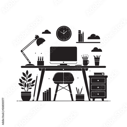 desk Vector (7).eps