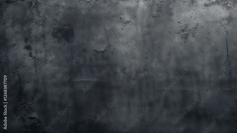 Obraz premium dark gray, concrete-like surface. The texture is uneven, with subtle variations in shading and a slightly mottled appearance, giving it a rugged and industrial feel.