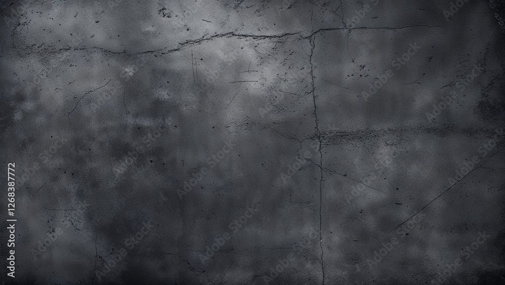 Obraz premium dark gray, concrete-like surface. The texture is uneven, with subtle variations in shading and a slightly mottled appearance, giving it a rugged and industrial feel.