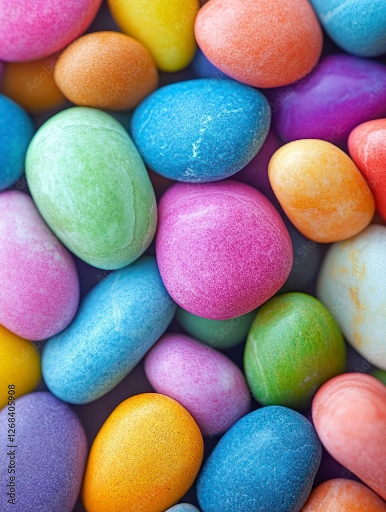 Colorful pebbles and rocks background, top view. Background of colorful stones. Shallow depth of field. High resolution. Colorful pebbles and rocks background, top view. Background of colorful stones. Shallow depth of field. High resolution.