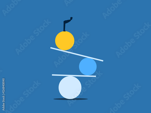 Optimism, Justice, Businessman and life balance