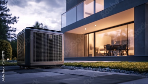 Modern Heat Pump System for Luxurious Homes