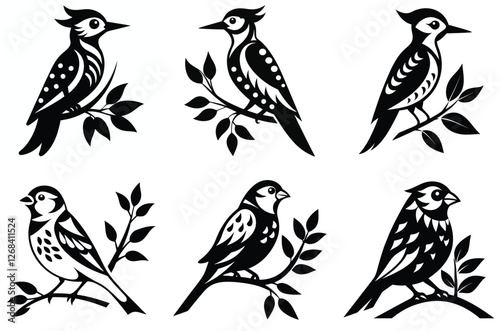 collection of birds