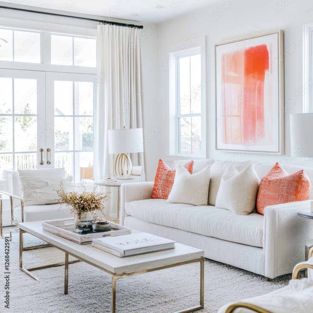 custom made wallpaper toronto digitalCoastal living room, sunlight, sofa, decor, relaxation