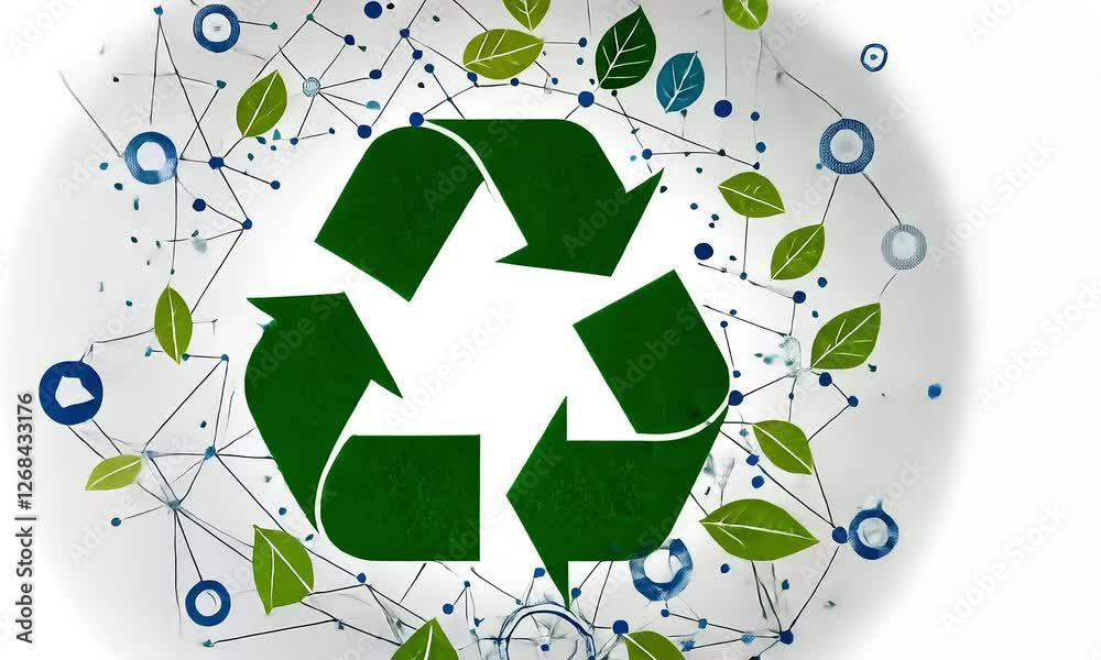 green recycle symbol