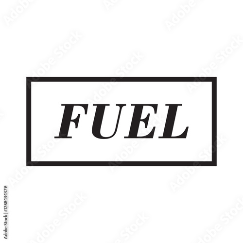 gas station logo vector design icon, this vector can be used for basic materials for making logos and others