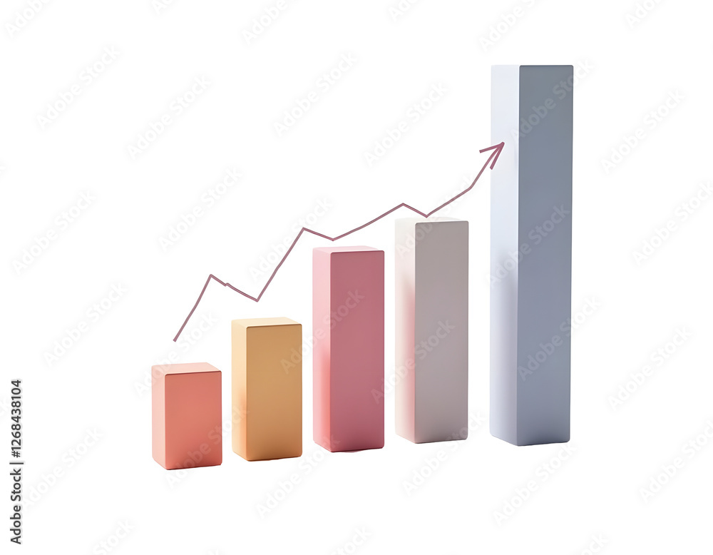Ascending Growth: A Visual Representation of Progressive Financial Success and Business Expansion Ascending Growth: A Visual Representation of Progressive Financial Success and Business Expansion