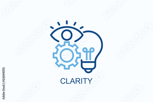Clarity Icon Or Logo Isolated Illustration