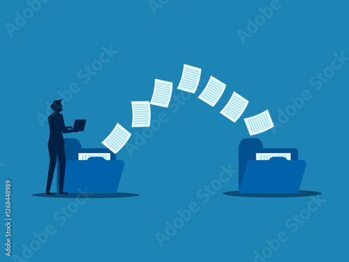 Transfer files, Backup on, Exchange files on folders, Send documents over the Internet