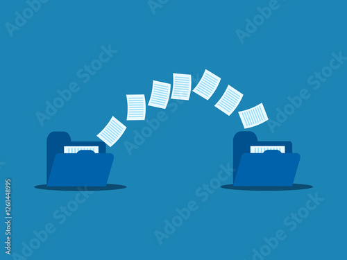 Transfer files, Backup on, Exchange files on folders, Send documents over the Internet