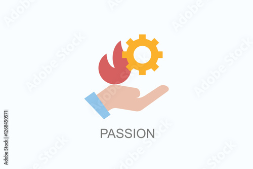 Passion Icon Or Logo Isolated Illustration