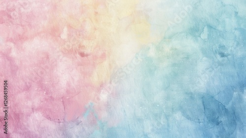 A delicate watercolor paper texture with soft pastel tones. branding, stationery, artistic designs, and elegant backgrounds. High-resolution and aesthetically pleasing.