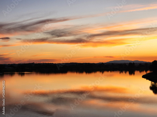 Sunset over the Clarence River