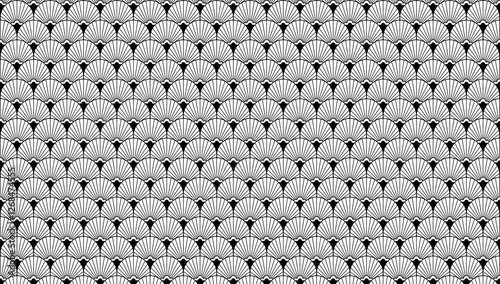 Chinese seamless pattern vector, Abstract background.