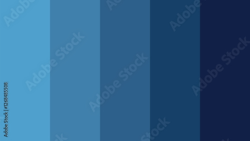 Blue Deep Ocean Color Palette