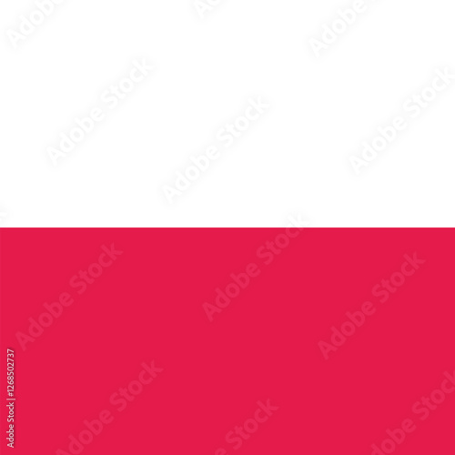 Flag of Poland. Poland square flag icon digital vector illustration Free Download Flag of Poland. Poland square flag icon digital vector illustration - GFXLoad