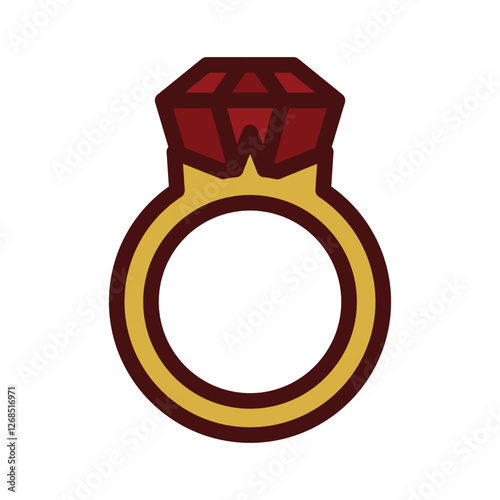 Gold Ring Icon