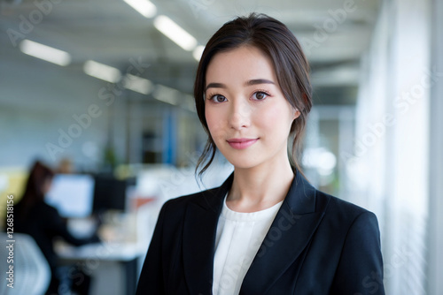 若い日本人ビジネスウーマン Generative AI