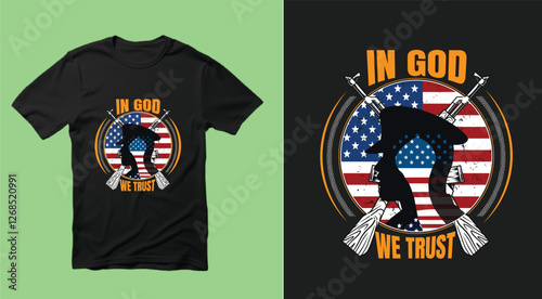 USA veteran t-shirt design