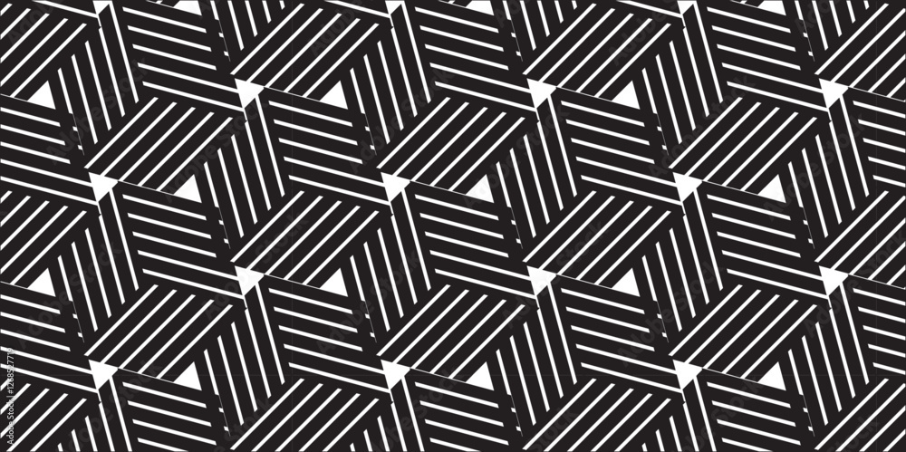 Abstract seamless pattern with triangles patterns. Abstract geometric ornament art metallic line. Textile fabric wallpaper vintage print elements. Abstract seamless pattern with triangles patterns. Abstract geometric ornament art metallic line. Textile fabric wallpaper vintage print elements.