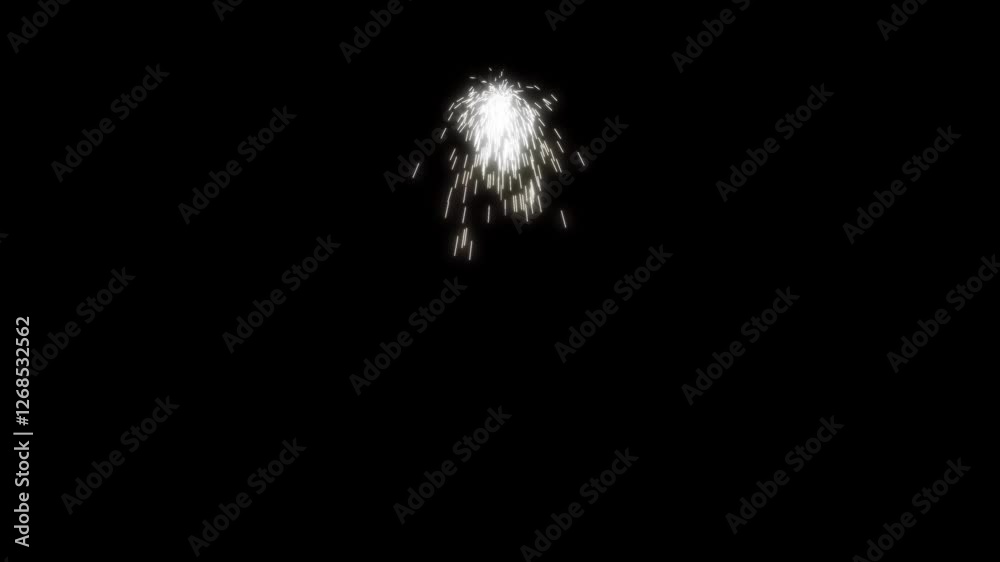sparks electric short circuit effect or sparkle welding 