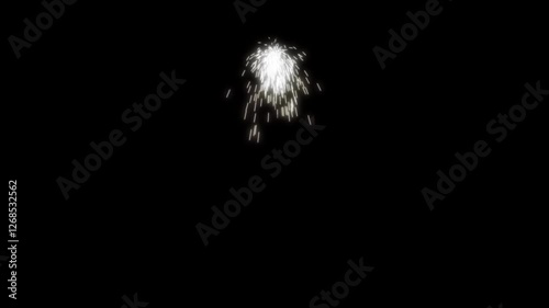 sparks electric short circuit effect or sparkle welding 