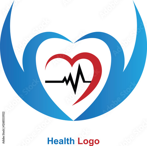 Health and wellness branding, Minimalist healthcare logo, Healthcare logo Design, Custom healthcare logo.